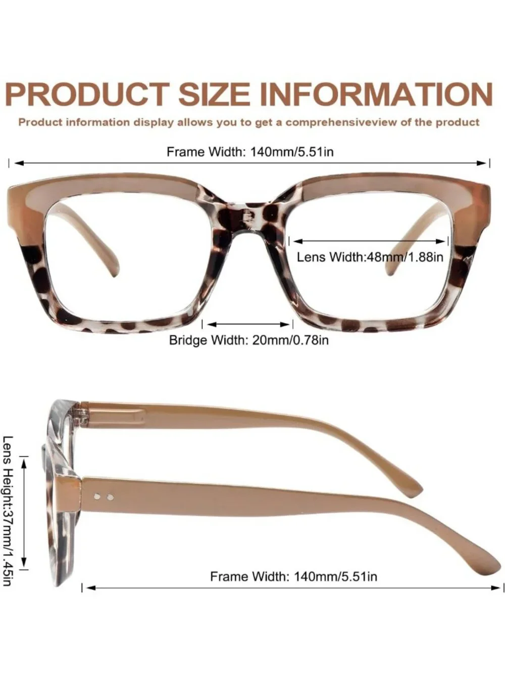 Stylish 4-Pack Multifocus Reading Glasses for Women - Blue Light Blocking